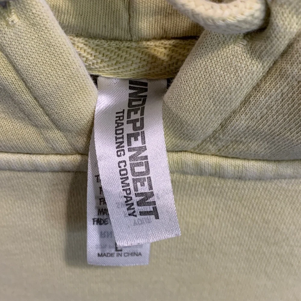 Men's Pastel Yellow Hoodie‎